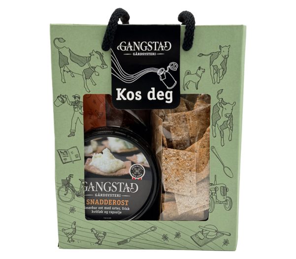 Gangstad Gavepakke Snadderost, Huså Dipkjeks, Gangstad morrpølse